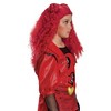 Disney Descendants Kids' Halloween Wig Red - 3 of 4