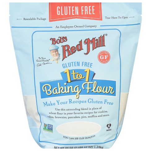 Bob's Red Mill Gluten Free 1-to-1 Baking Flour - 44oz : Target