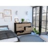 Sapphtopaz 3-Drawer Dresser for Bedroom Superior Top Drawers Cabinet Chest of Drawers Closet Organizers and Storage for Hallway, Living Room - 4 of 4