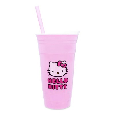 Pink Car Straw topper