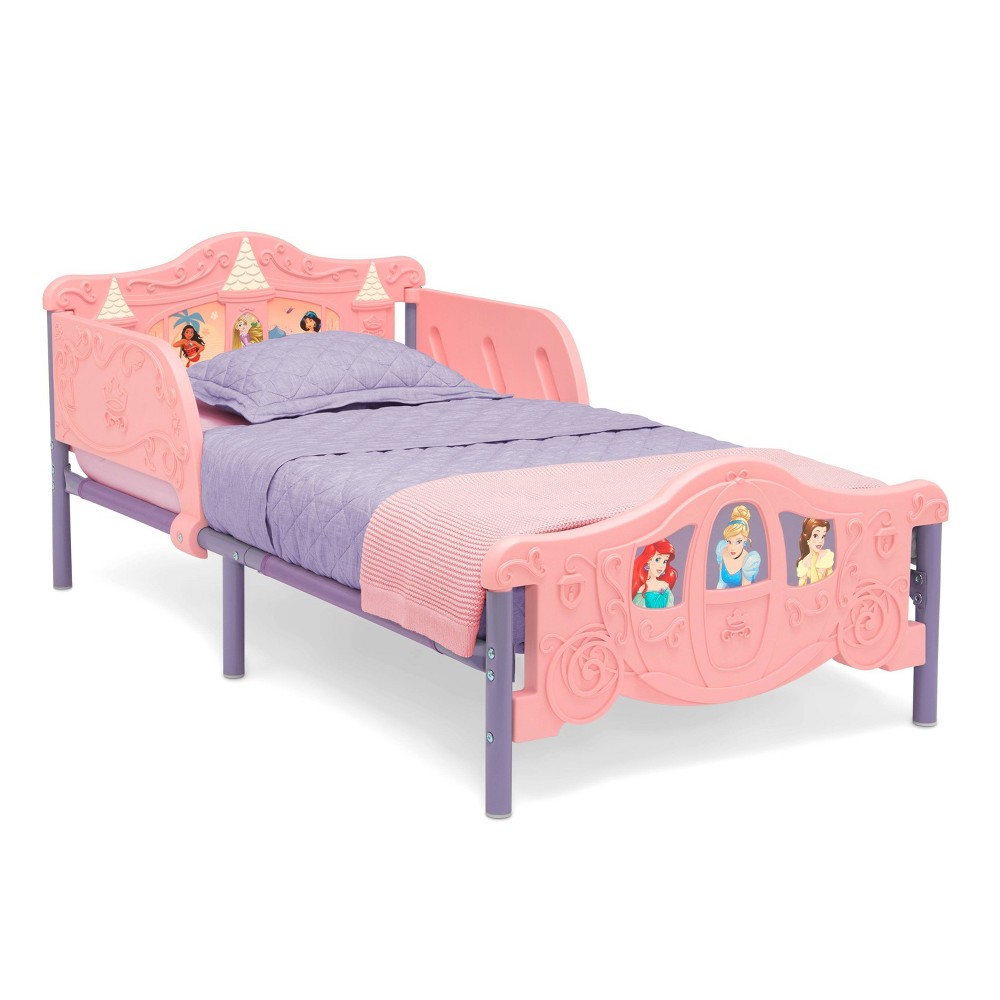 Photos - Cot Delta Children Disney Princess 3D Toddler Bed