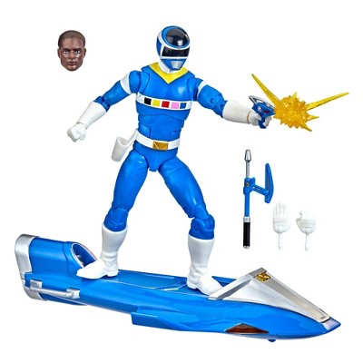 Power Rangers Lightning Collection In Space Blue Ranger & Galaxy Glider Action Figure