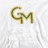 George Mason University Official Distressed Primary Logo Adult Pull-Over Hoodie - 2 of 4