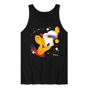 Men's - Disney - Donald Head Graphic Tank Top - 1 of 2