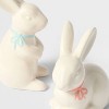 3pc Ceramic Easter Rabbit Set - Spritz™ - 3 of 3