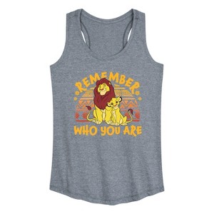 Women's - Disney - The Lion King Graphic Racerback Tank - 1 of 4