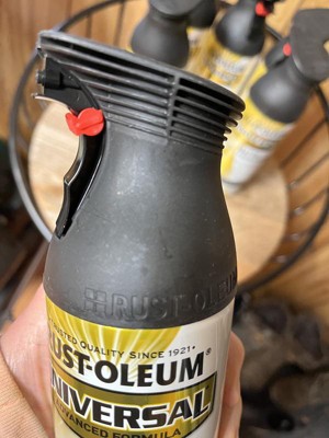 Rust-Oleum 12 oz Universal Satin Spray Paint - Black