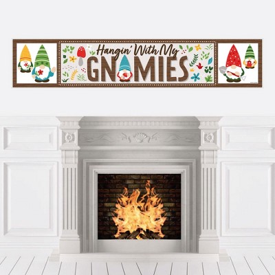 Big Dot of Happiness Garden Gnomes - Forest Gnome Party Decorations Party Banner