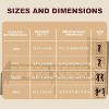 King Size Bed Frame, King Bed Frame with Wooden Headboard, Bed Storage and Metal Legs. Noise-Free, No Box Spring Required, and Easy Assembly - 2 of 4