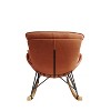 XIYUYEU Rocking Chair Leisure Sofa Chair with Detachable Seat Cushion Glider Rocking Chair - 4 of 4