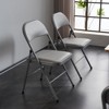 DSVIMOY Outdoor Portable Chairs, 6-Piece Folding Chair, Portable Chair for Convention and Exhibition, Gray, 15.75"*17.72"*30.71" - 2 of 4
