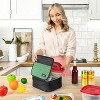 OPUX Insulated Lunch Bag, Leakproof Soft Cooler Tote Box School Kids Boys Girls, Small Compact Reusable Adult Men Women - 3 of 4