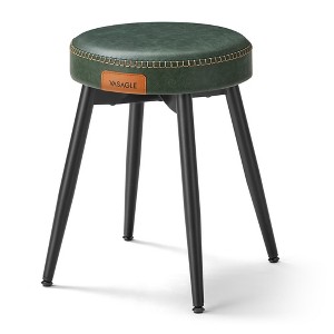 VASAGLE EKHO Collection - Dining Chairs Stools, Upholstered Kitchen Stools, Vanity Stools, Synthetic Leather with Stitching, Mid-Century Modern - 1 of 4
