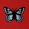 Dalix Butterfly Embroidery Sweatsuit Set Hoodie Jogger Soft Fleece Relaxed Fit Lounge Womens - 2 of 4