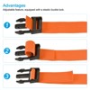 Unique Bargains Travel Luggage Adjustable Buckle Belt Utility Strap 2 Pcs - 4 of 4
