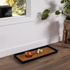 BirdRock Home Rubber Boot Tray with Coir Insert - 34''Lx14''W - 3 of 4