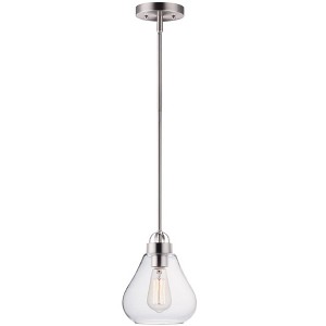 Maxim Lighting Dianne 1 - Light Pendant in  Satin Nickel - 1 of 2