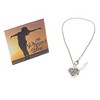 Dicksons Heart Shaped Prayer Box Pendant 7.5-8.5 Inch Silver Plated Charm Bracelet in Jewelry Box with Prayer Card - 3 of 4