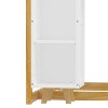 CAVINAS Twin Size Kids House-Shaped Floor Bed,Toddler Floor Bed with 2 Wardrobes&Slats,Floor Bed for Kids,Girls&Boys,No Box Spring Needed - 2 of 4