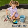Best Choice Products Kid's Octagonal Wooden Outdoor Sandbox w/ Benches, 8 Seats, Cover, XL Sandpit, Liner - 3 of 4