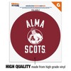 Alma College Scots Logo Automotive Car Window Locker Circle Bumper Sticker - 3 of 4