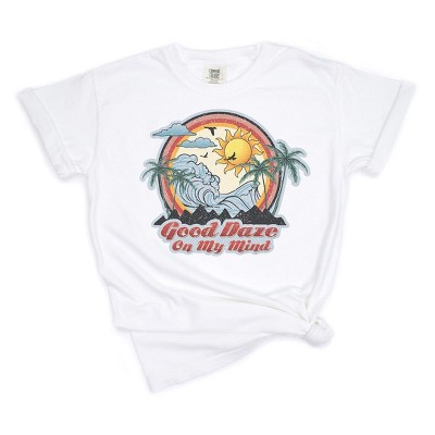 Simply Sage Market Women's Good Daze On My Mind Short Sleeve Graphic Tee