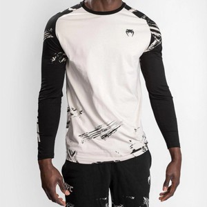 Venum UFC Authentic Fight Week 2.0 Long Sleeve T-Shirt - Sand/Black - 1 of 2