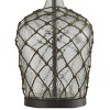 30" Cayos Rope Glass Table Lamp Clear - StyleCraft: Nautical Style, No Assembly Required - 3 of 3