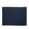 NicBex 80x60 Inch Cotton 20Lbs Weighted Blanket Fuzzy Cozy Blanket for Bed Sofa,Blue - 4 of 4