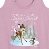Women's - Disney - Christmas - Up To Snow Good Graphic Racerback Tank - 2 of 4