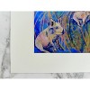 The Pink Picket Fence - Hand-Signed Art Print “Of Flying Pigs” – 20x16 Matted Wall Art – Fine Art Reproduction from Oil Painting by Kallen - 3 of 4