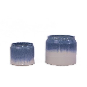 KTMBDW Plant Pots, Ceramic Planters with Drainage Holes, Flower Pots,Nursery Planting Pot for Indoor Out Door Plants - 1 of 4