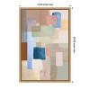 Amanti Art Kaleidoscope-1 by Sally Ann Moss Framed Canvas Wall Art - 4 of 4