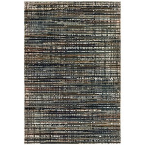 Oriental Weavers Bowen 1332H Black/ Navy Indoor Area Rug - 5'3" x 7'6" - 1 of 4