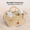 Original Baby Diaper Caddy Organizer, Large Storage Caddy Organizer for Nursery, Changing Table - 2 of 4