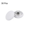 Unique Bargains Suit Dress Blouse Aluminum Fabric Cloth Covered Sewing Buttons 30 Pcs - 3 of 4