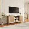 Tv Stand for 65'' Entertainment Center with Cabinets Open Shelves Media Console Table - 2 of 4