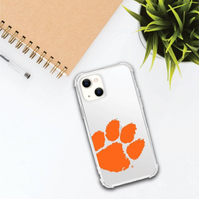 NCAA Clemson Tigers Clear Tough Edge Phone Case - iPhone 13, 3 of 5