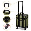 Byootique Rolling Makeup Train Case Cosmetic Trolley Organizer Rococo - 4 of 4