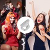Unique Bargains Fake Teeth Grills Fashion Zircon Single Strip for Hip Hop Gift 1 Set - 4 of 4