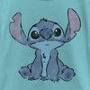 Girl's Lilo & Stitch Distressed and Fluffy Stitch Ears T-Shirt - image 2 of 4