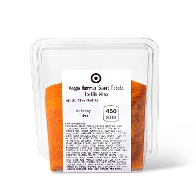 Veggie Hummus Wrap - 8oz - Good &#38; Gather&#8482;