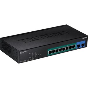 TRENDnet TPE-082WS 10-Port Gigabit WebSmart PoE Switch - 1 of 4