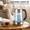 ZAFRO Electric Kettle,Temperature Adjustmenet, Stainless Steel Filter and Cover,1.7L Tea Kettle for Coffee & Tea, Automatic Shut Off,1500W - 2 of 4