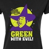 Women's - Wizard of Oz - Green With Evil Fitted Graphic T-Shirt - 2 of 4