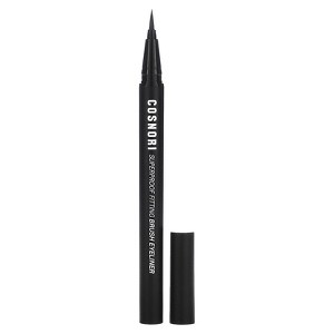COSNORI Superproof Brush Eyeliner 01 Black - 24h Pen Eyeliner – Super Slim Lasting Liquid Eye Liner - Smudge, Budge Resistant Wear – Allergen Free - 1 of 4