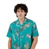 Godzilla All-Over Print Men's Collared Button-Up Short Sleeve Shirt - 2 of 4