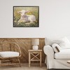 Stupell Industries Sunlight Lamb in Flowers Framed Giclee Art - 3 of 4