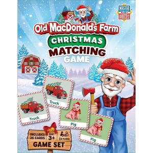 MasterPieces Officially Licensed Old MacDonald Christmas Matching Game for Kids and Families - 1 of 4