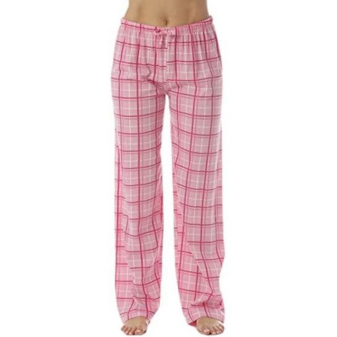 Just Love Womens Plaid Knit Jersey Pajama Pants - 100% Cotton Pjs  6324-per-10018-m : Target